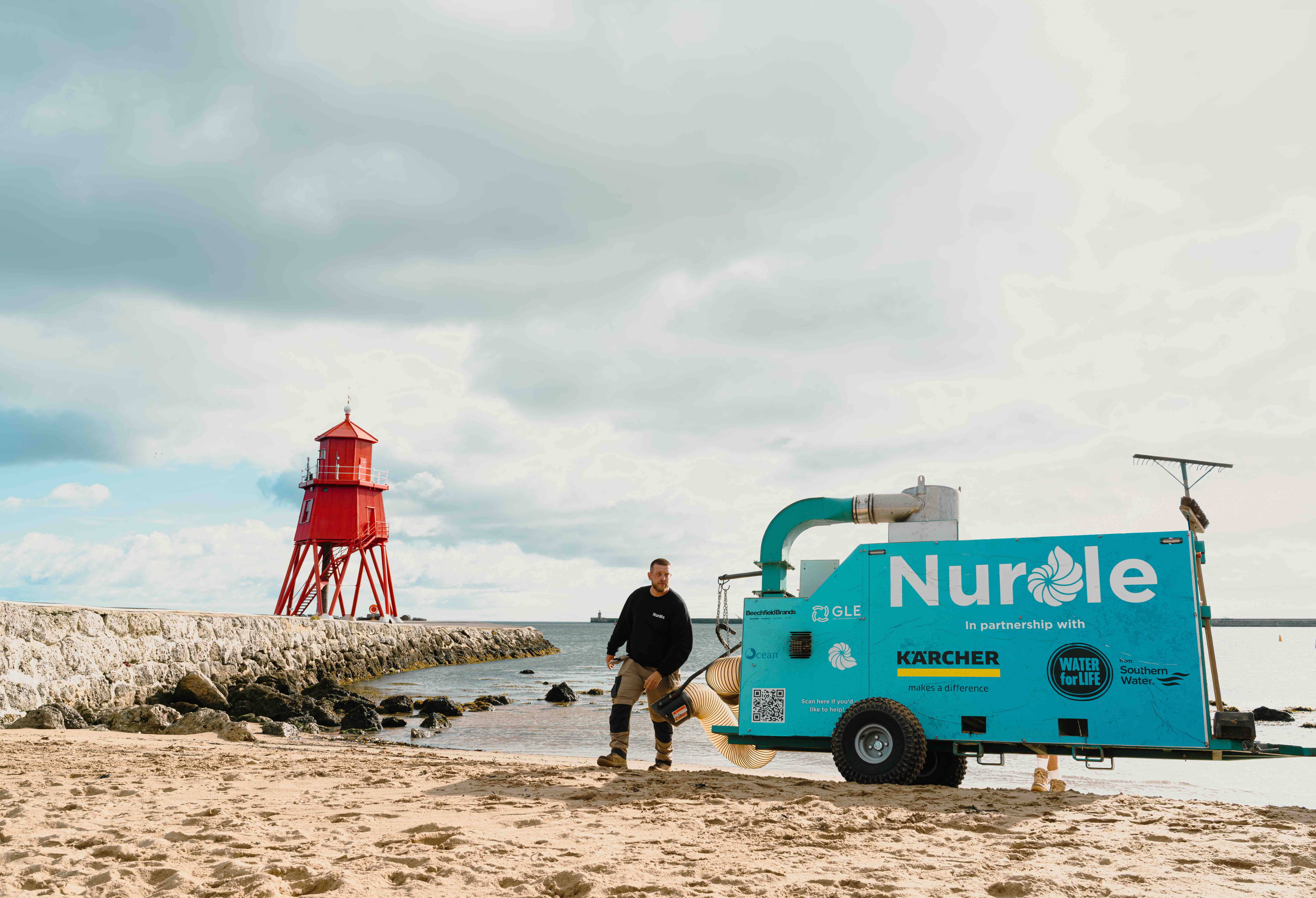 Nurdle team cleaning up in Newcastle Upon Tyne